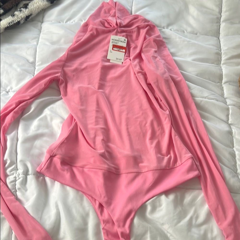 AFRM Vibrant Pink Long Sleeve Top